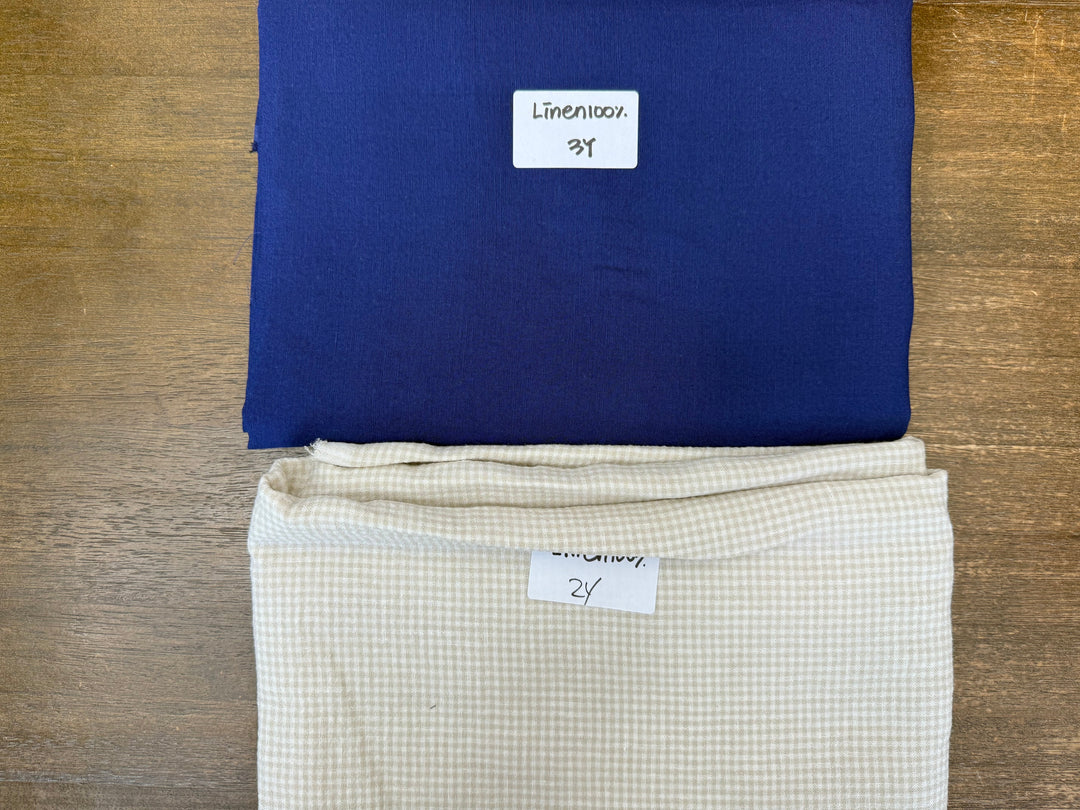 24.5 of Woven Fabric of Linen - Surprise Box No.58
