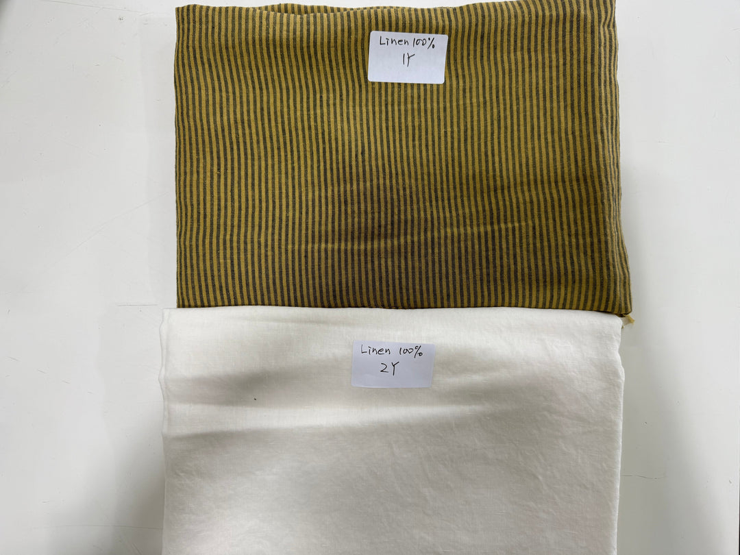 24 of Woven Fabric of Linen - Surprise Box No.65