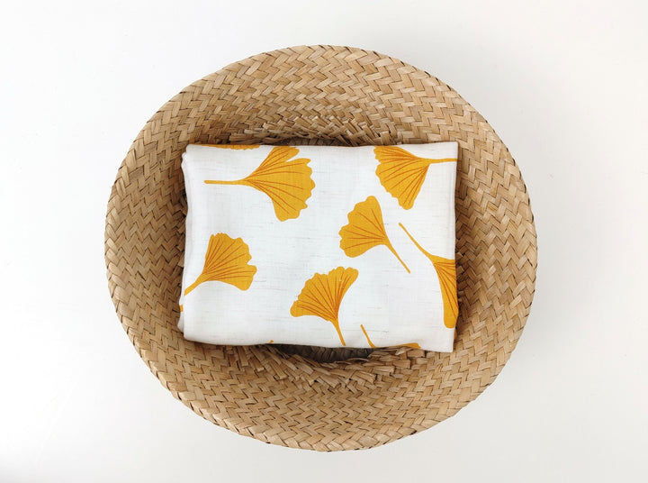 Morning Calm Ginkgo: Soft Linen Rayon Blend 7911 8193