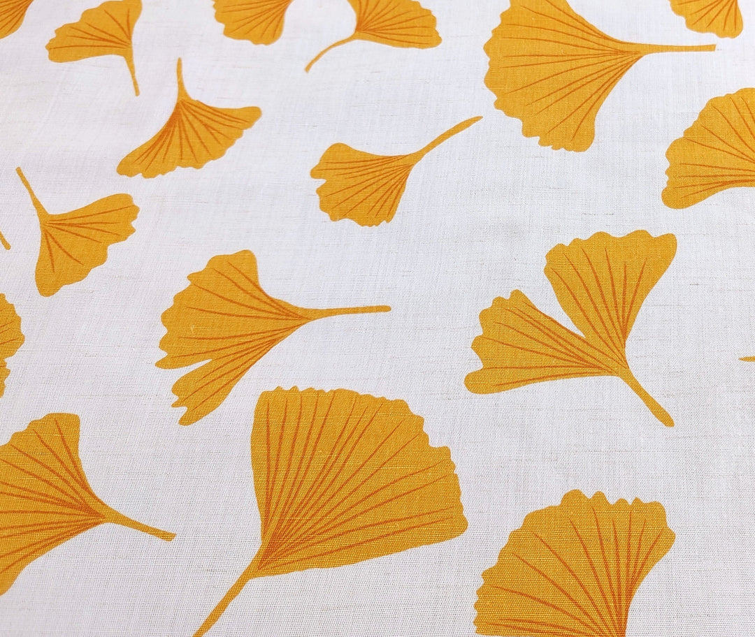Morning Calm Ginkgo: Soft Linen Rayon Blend 7911 8193