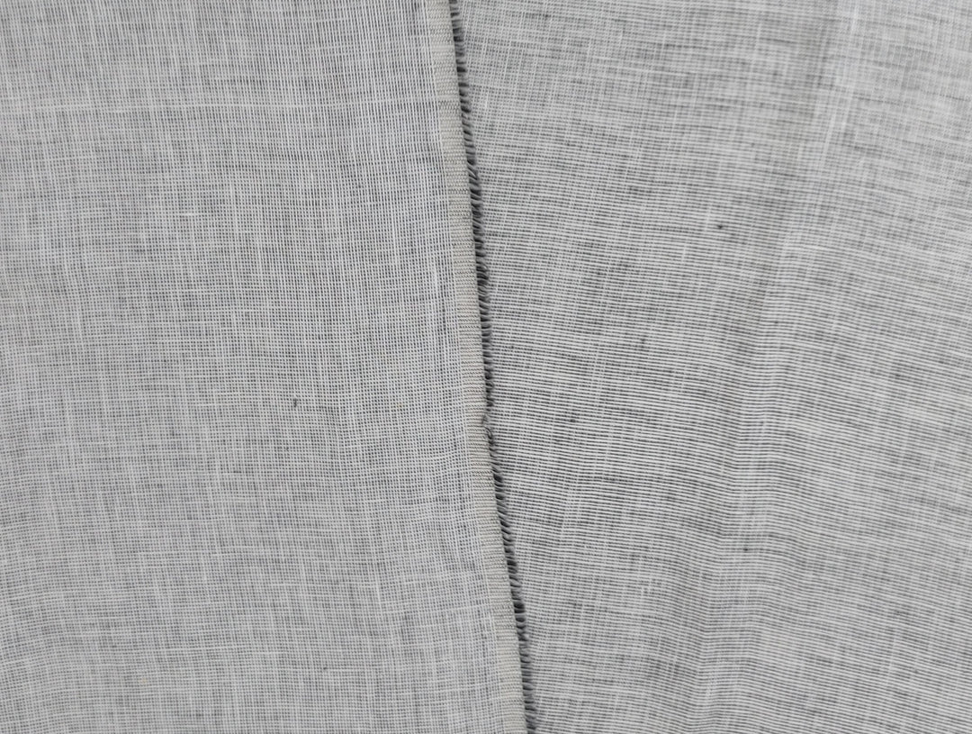 100% Linen Dobby Dot Chambray Fabric - Medium Weight 7908 7913 7914 7915 7916