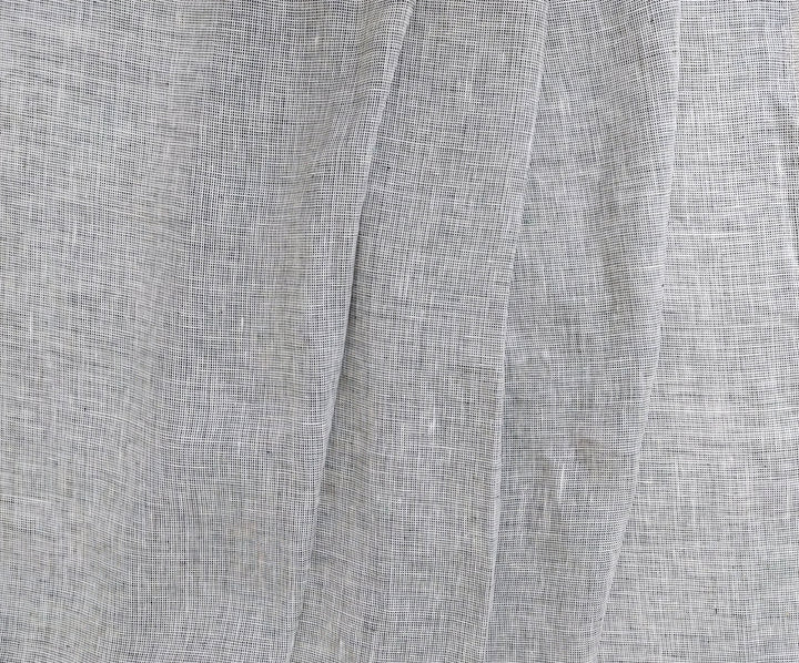 100% Linen Dobby Dot Chambray Fabric - Medium Weight 7908 7913 7914 7915 7916