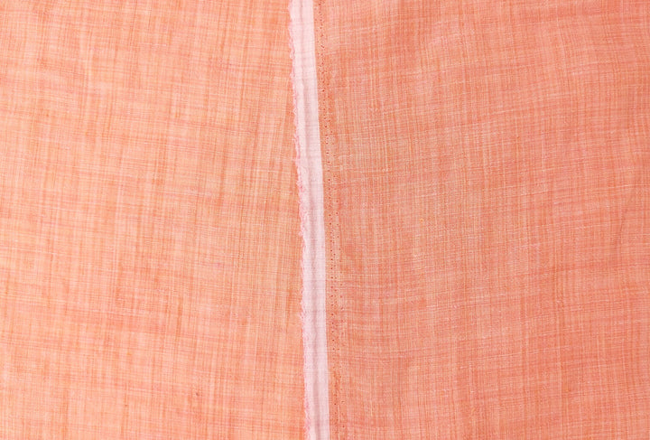 Vibrant Orange 100% Linen Fabric – Space-Dyed, Lightweight Perfection 4758