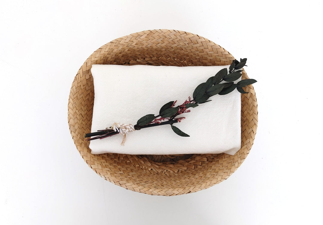 White Linen-Nylon Hi-Twist Fabric: Durable Elegance 7945