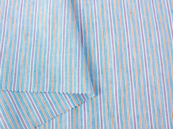 Lightweight Linen-Cotton Blend with Stripe Pattern 2766 2767