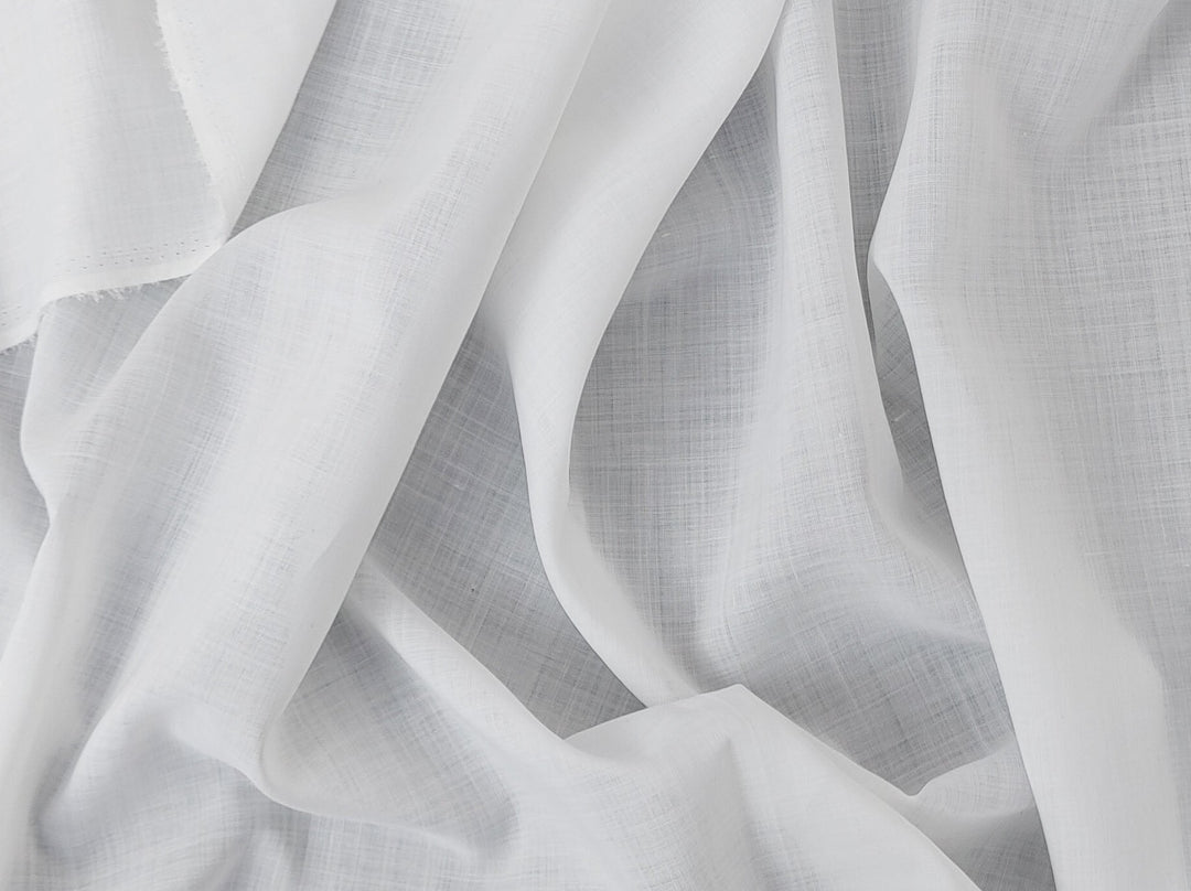 Ramie Polyester Black Sheer Fabric 68nm Light Weight 3898 2419