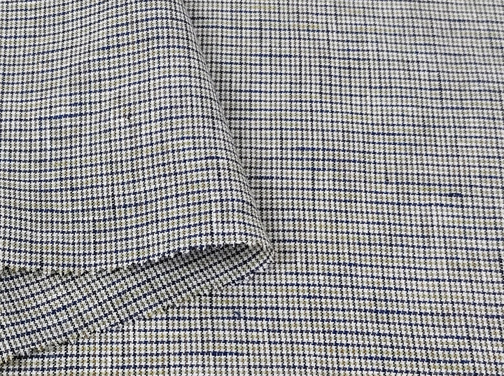 100% Linen Fabric – Fine 21s Yarn, Light & Soft Small Gingham Starcheck 6737 6748 7367