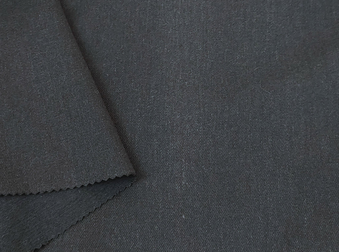 Wool Linen Blend Fabric – Twill Weave, Medium-Heavy  6676 6677
