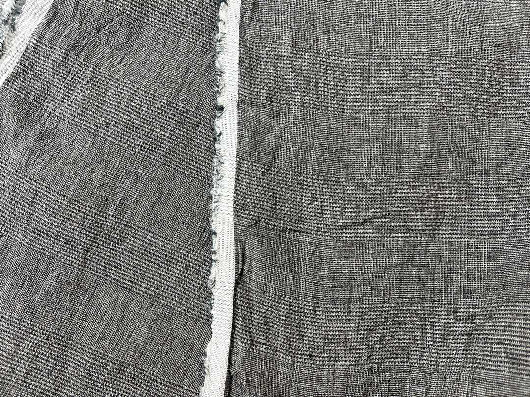 Remnant Fabric #454 - Linen Polyester - 9.5y