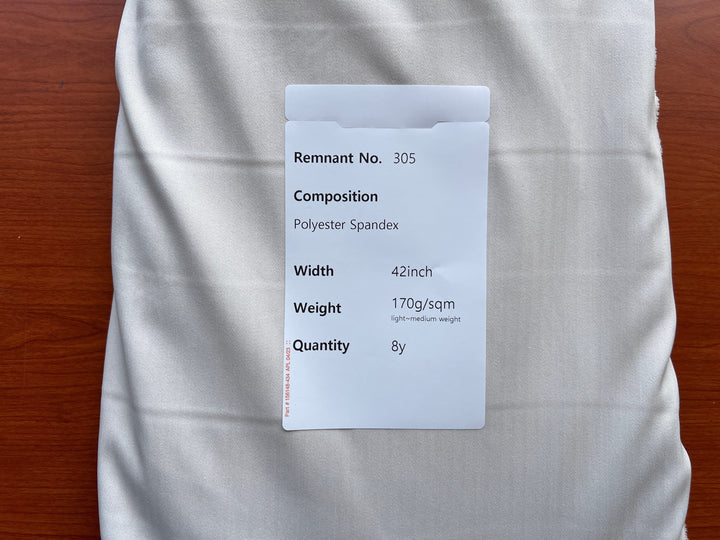 Remnant Fabric #305 - Polyester Spandex 8y