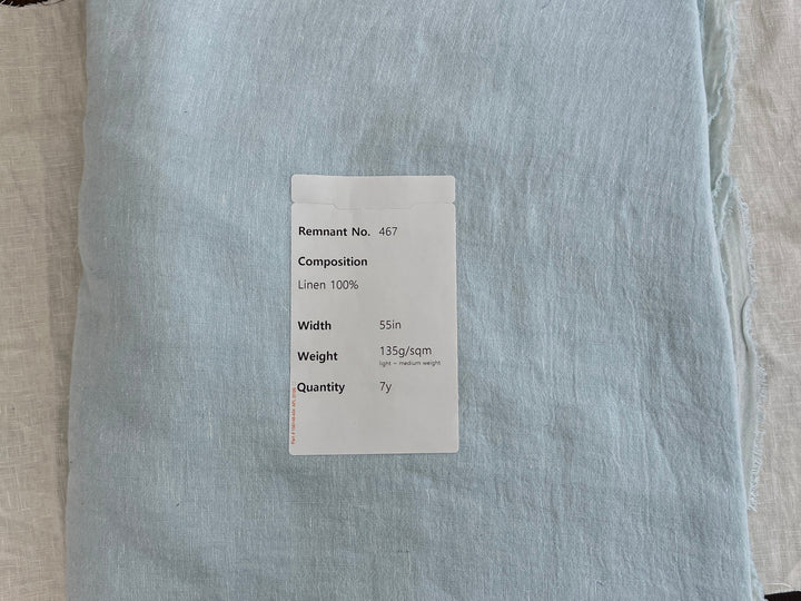Remnant Fabric #467 - Linen 100% - 7y