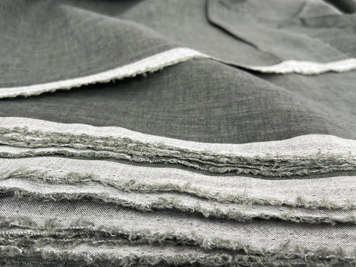 Remnant Fabric #448 - Linen 100%  - 9y
