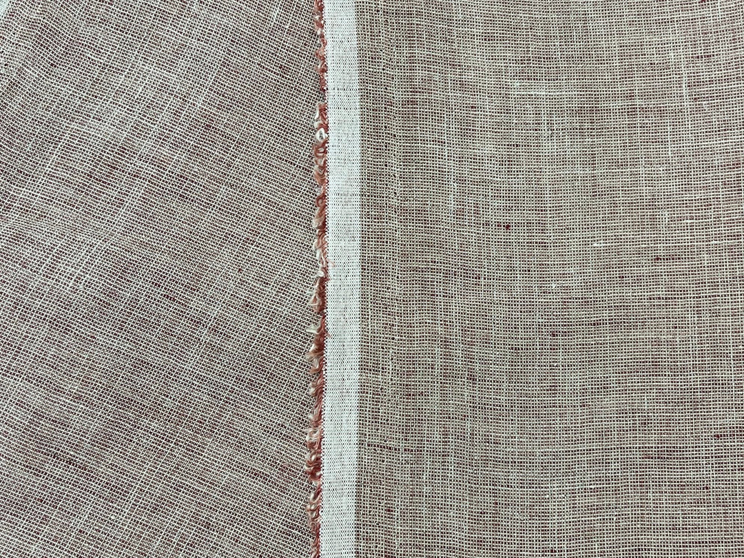 Remnant Fabric #444 - Linen 100%  - 8.5y