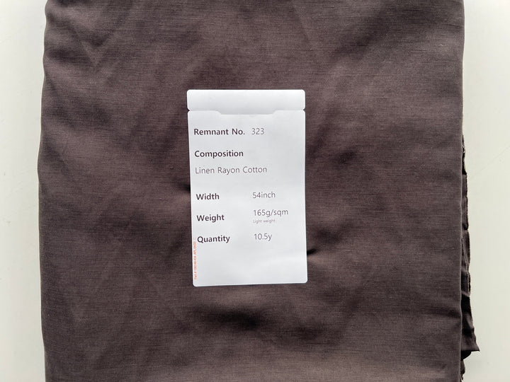 Remnant Fabric #323 - Linen Rayon Cotton 10.5y