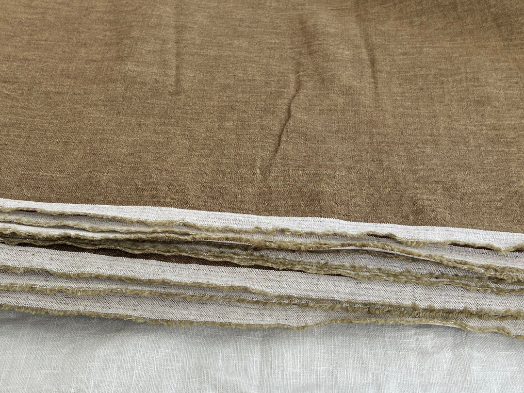 Remnant Fabric #465 - Linen 100% - 12y