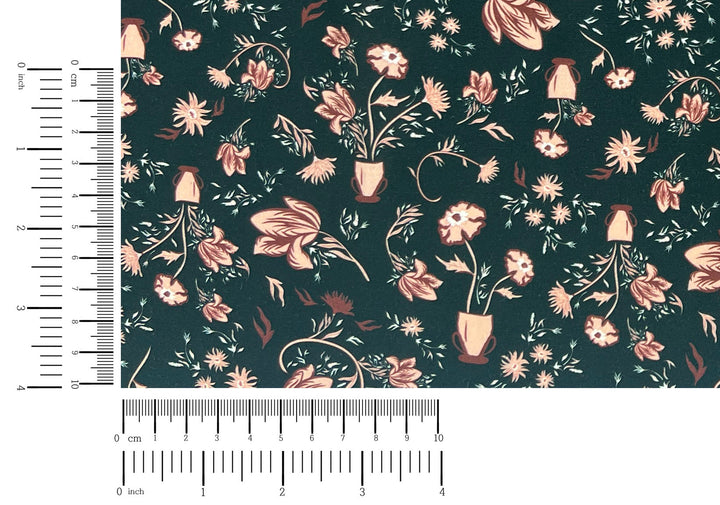Mirrored Canvas – Linen Rayon Print Fabric, Design by Madeline, Madswick Studio, 8232 8233