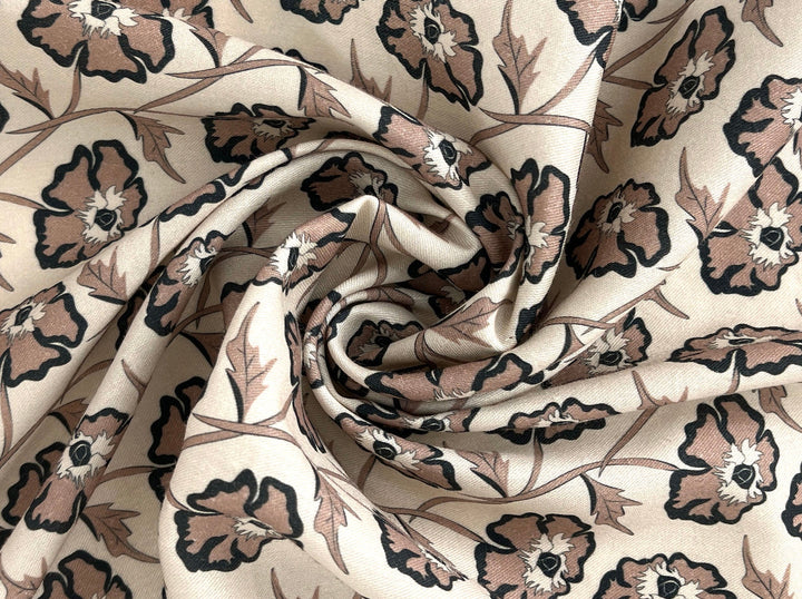Drifting on the Vineyard – Ramie Cotton Satin Weave Fabric, Design by Madeline, Madswick Studio, 8229 8230 8231