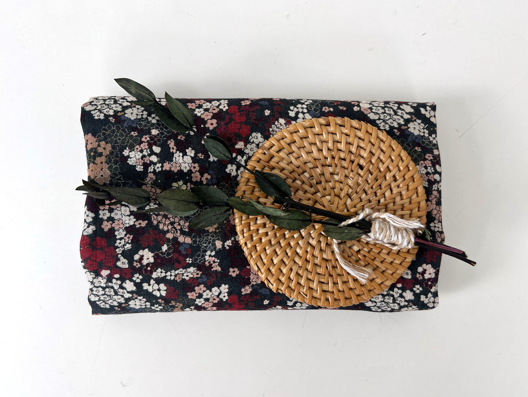 Flower Chaos – 100% Linen Fabric, Lightweight, Design by Madeline | Madswick Studio  8248