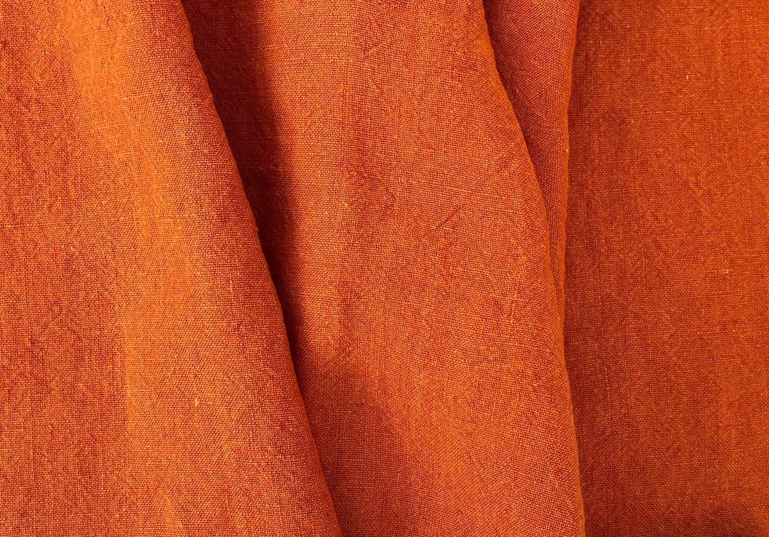 100% Linen Fabric – Two-Tone Heavyweight Twisted Yarn, Pre-Washed  8221 7351 7973 8089
