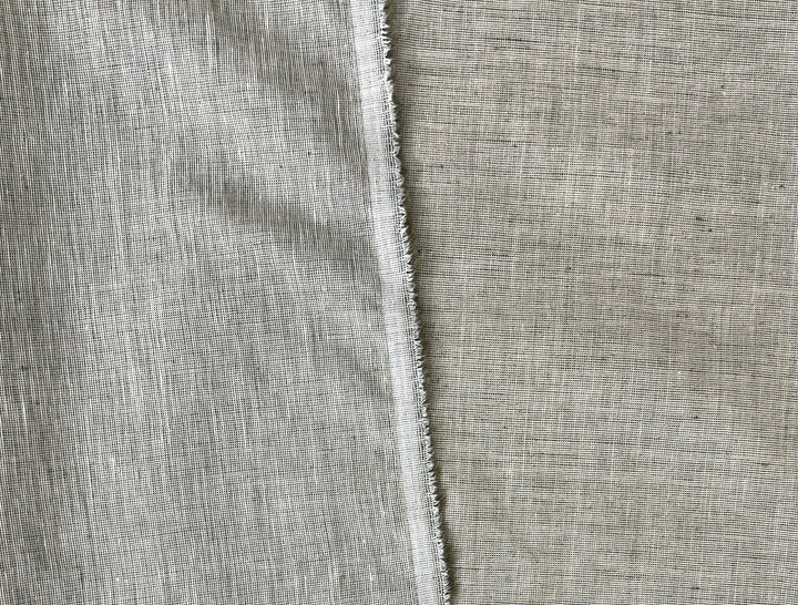 Linen Polyester Blend Fabric – Pre-Washed, Medium Weight, Slightly Crisp 3506