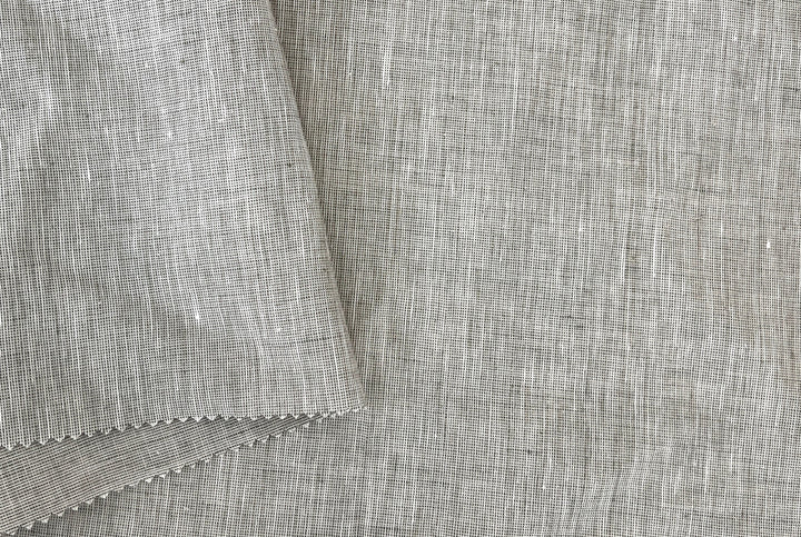 Linen Polyester Blend Fabric – Pre-Washed, Medium Weight, Slightly Crisp 3506