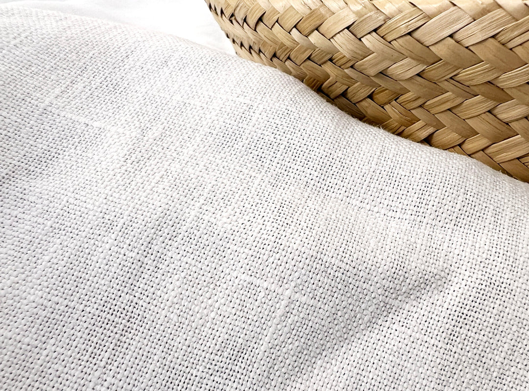 100% Linen Fabric – Two-Tone Heavyweight Twisted Yarn, Pre-Washed  8221 7351 7973 8089