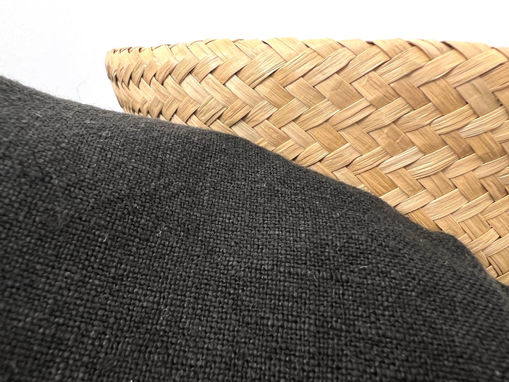 100% Linen Fabric – Two-Tone Heavyweight Twisted Yarn, Pre-Washed  8221 7351 7973 8089