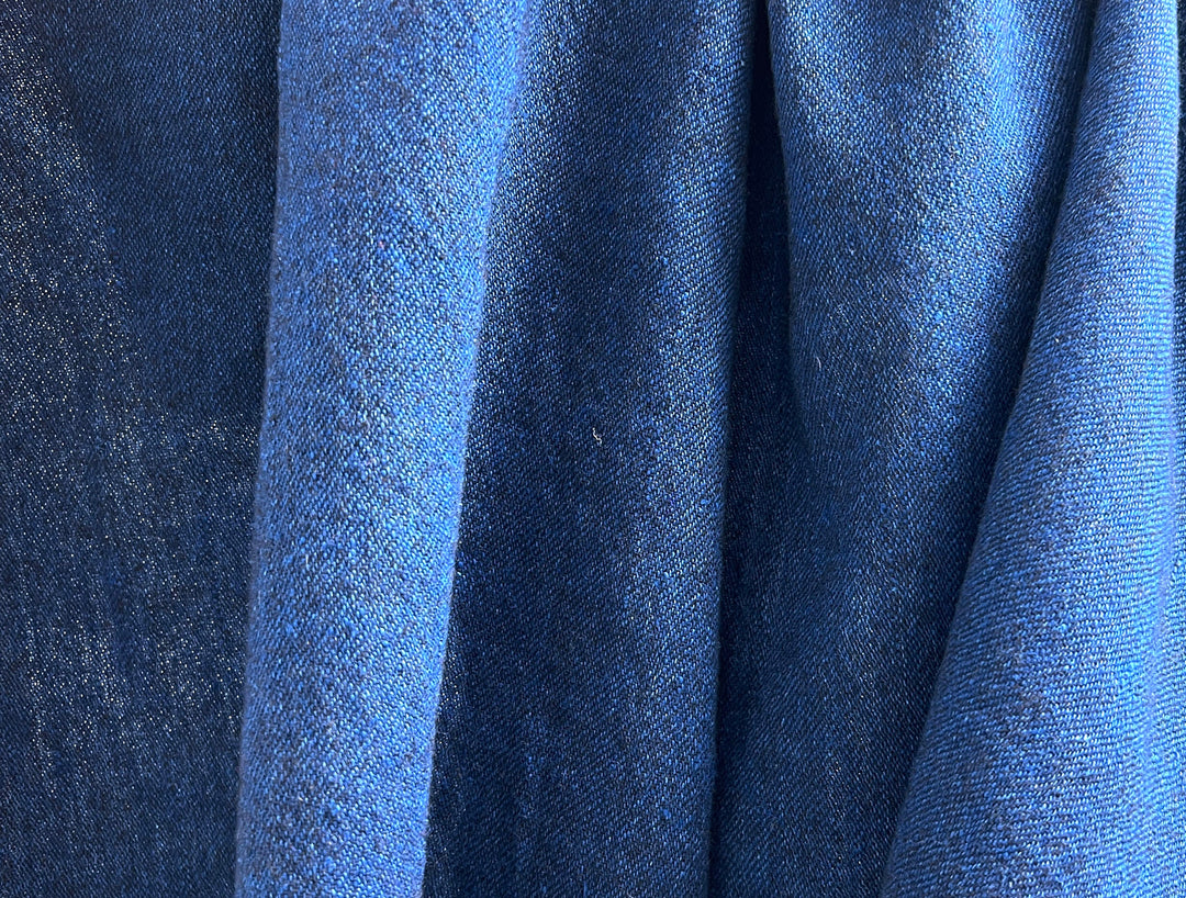 Wool Linen Blend Twill Fabric – Yarn Dyed, Medium to Heavy Weight 8181 8182