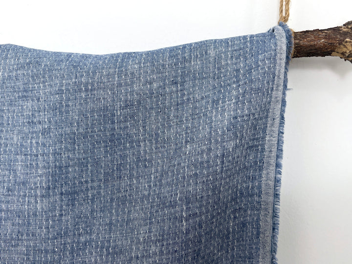 Artisan Micro-Pattern Jacquard | 100% Linen Fabric 4358 4360