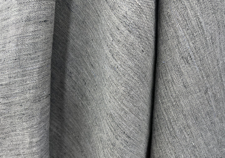 Two-Tone Chambray Twill | 100% Linen Fabric 8331 8332