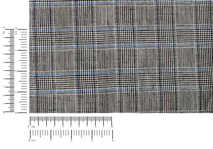 Lightweight Glen Plaid | Linen Cotton Blend Fabric 7798 7799 8060