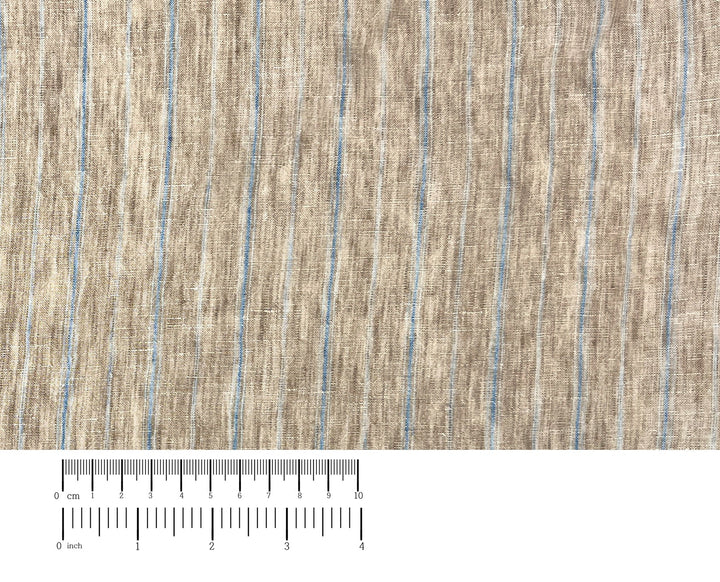 100% Linen Fabric Delave Stripe  Lightweight 7500 7501 7751 7723 7724