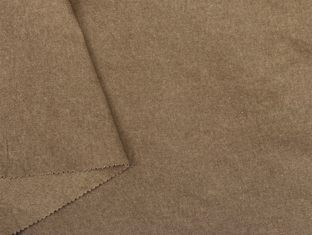 Two-Tone High-Density Twill Fabric | Linen Cotton Blend | Medium-Heavy Weight 8424 8425 8426