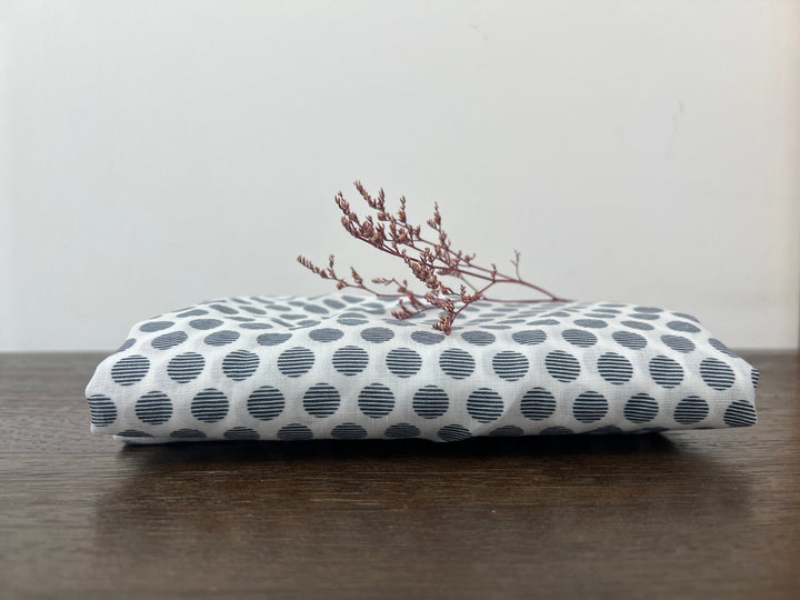 100% Ramie Fabric with Micro-Stripe Polka Dot Print, Lightweight 4776 8456 8457 8458