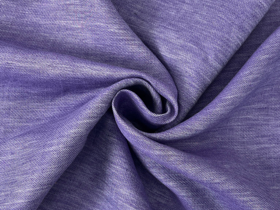 Double-Face Linen Cotton Fabric | Two-Tone Reversible Weave | 52" 6953 6954 6955 6956