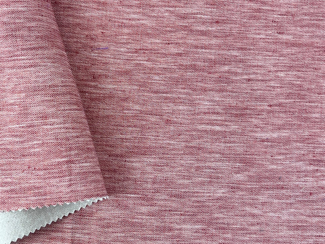 Double-Face Linen Cotton Fabric | Two-Tone Reversible Weave | 52" 6953 6954 6955 6956
