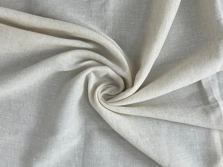 Pre-Washed Linen Rayon Cotton Blend Fabric | Subtle Flax Fleck Dobby | 44''  3059