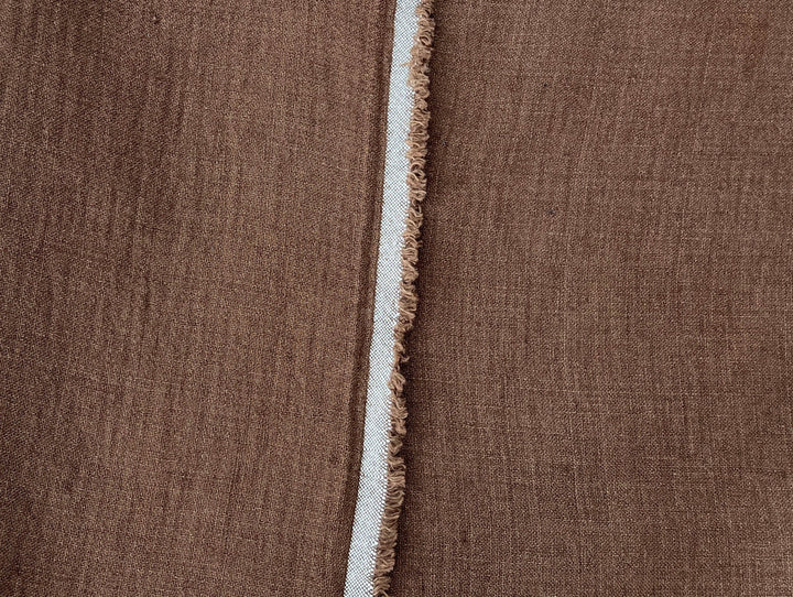 100% Linen Double-Face Fabric | Medium-Heavy Weight | 54"  6717 6718