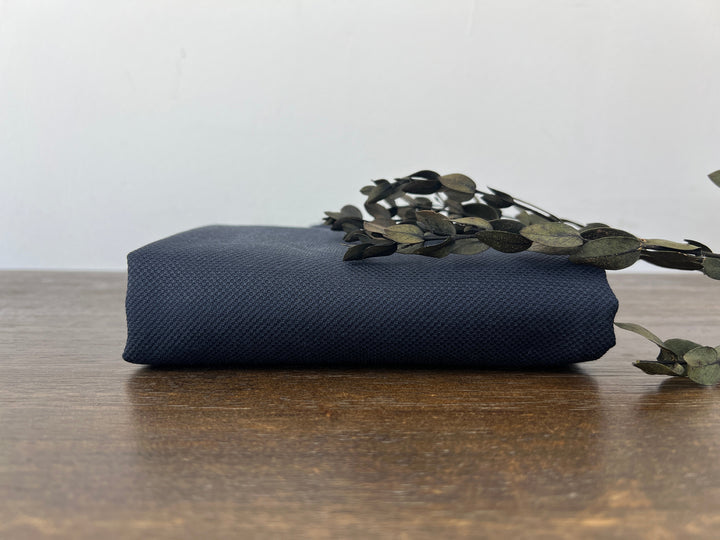 Linen Rayon Cotton Dobby Fabric | Micro Weave Texture | Medium Weight | 44"  2832