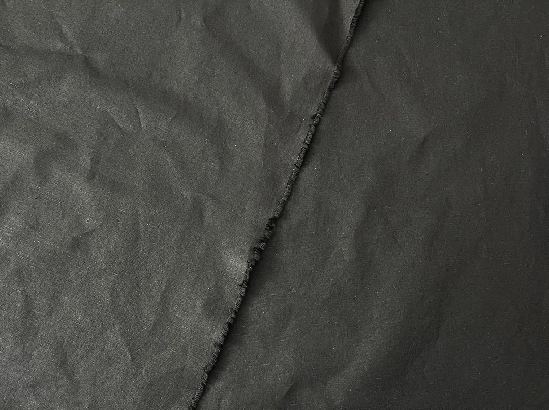 Linen Cotton Blend Fabric | High-Density Twill Weave | Medium Weight | 52"  8283 8285