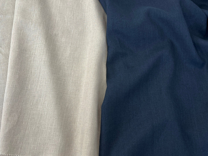 100% Linen Fabric | Medium to heavy weight | 52"  8407 8408