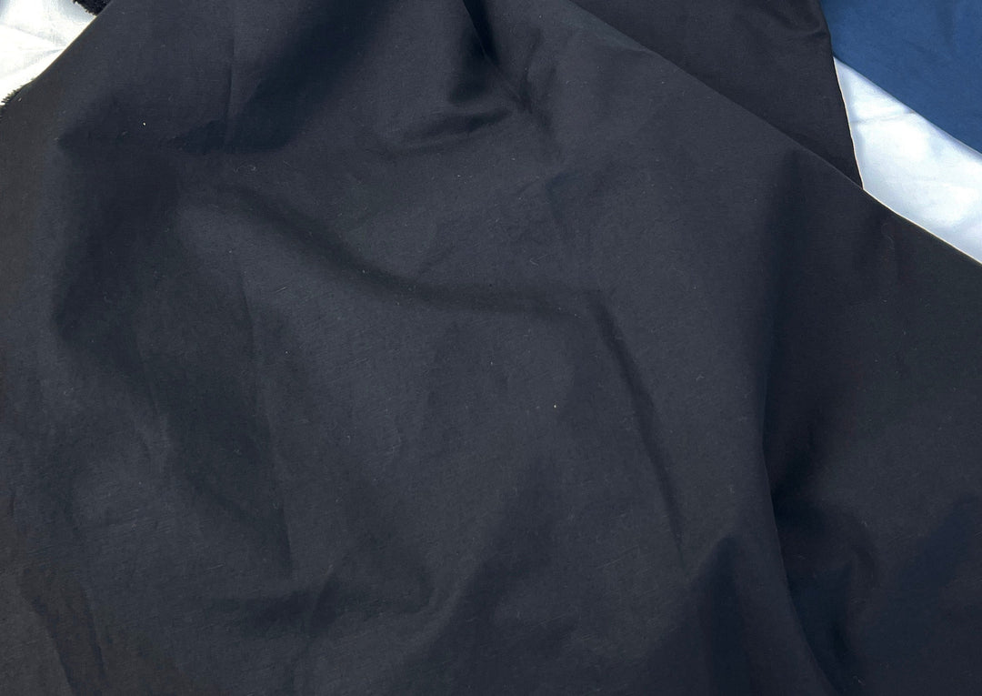 Linen Cotton Blend Fabric | High-Density Twill Weave | Medium Weight | 52"  8283 8285