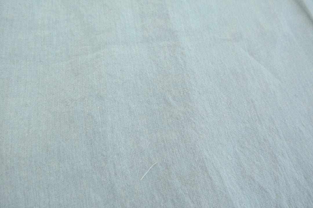 High Twisted Linen Dot Shape Fabric - The Linen Lab - natural