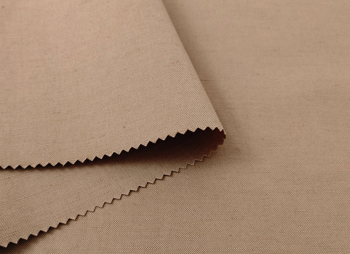 Linen Cotton Canvas Fabric: Beige 4369 - The Linen Lab - Beige
