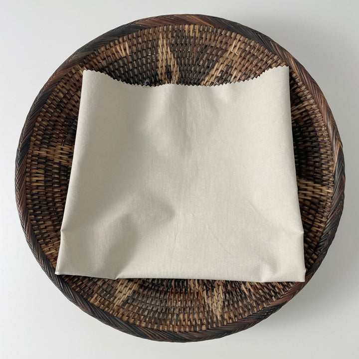 Linen Cotton Nylon Warp Stretch Fabric 7099 7362 7188 - The Linen Lab - Beige