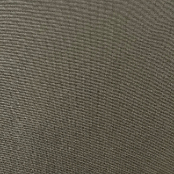 Linen Cotton Twill Fabric 7157 6943 - The Linen Lab - 6943 KHAKI