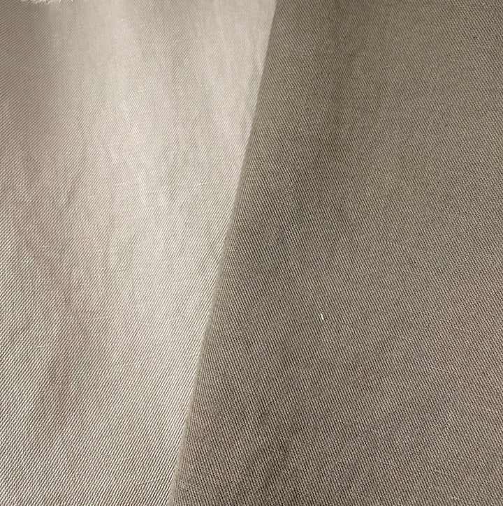 Linen Cotton Twill Fabric 7157 6943 - The Linen Lab - 7157 BEIGE