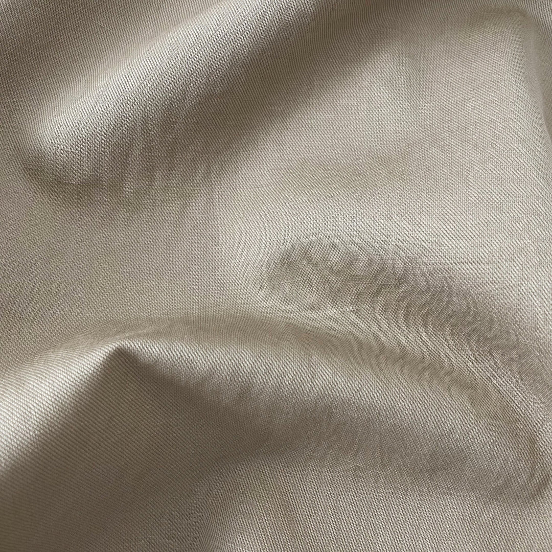 Linen Cotton Twill Fabric 7157 6943 - The Linen Lab - 7157 BEIGE