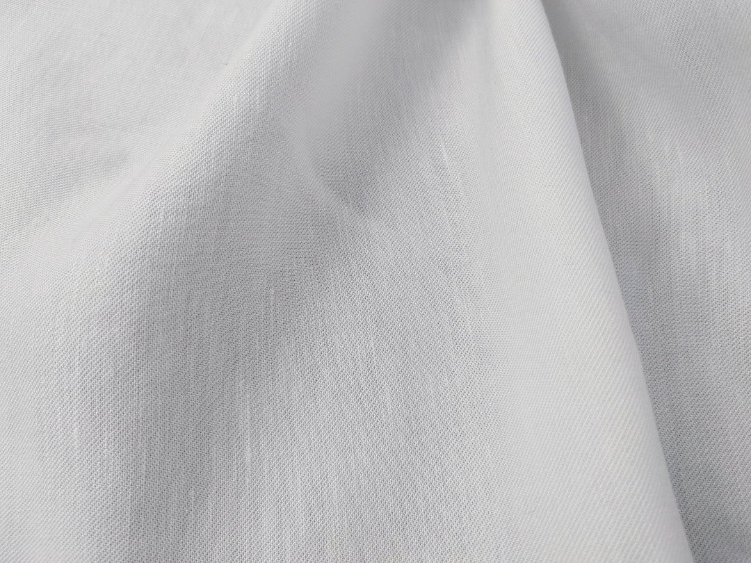 Linen Tencel Twill Fabric for Versatile and Elegant Creations 3217 6895 3530 - The Linen Lab - White