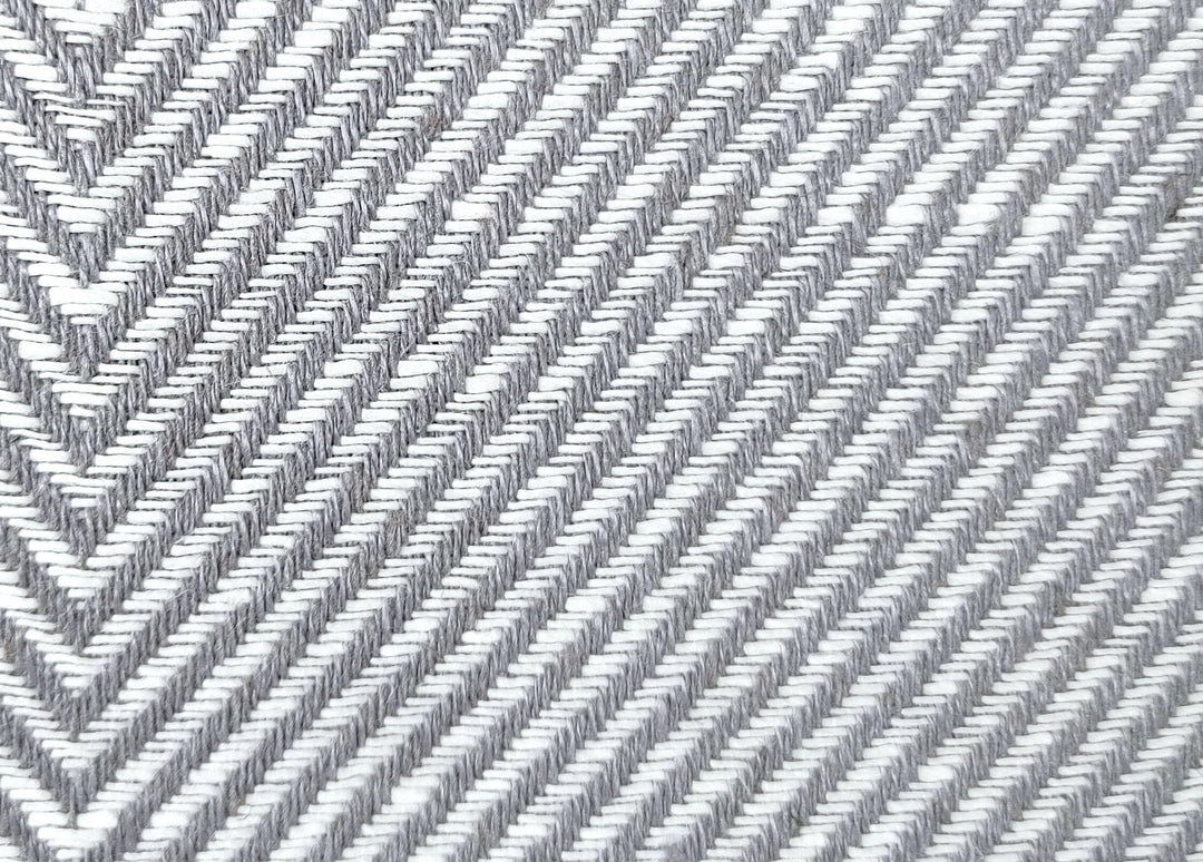 Luxurious Linen-Rayon HBT Fabric: Big Size with Two-Tone Chambray Design 6062 6063 - The Linen Lab - Gray(Light)